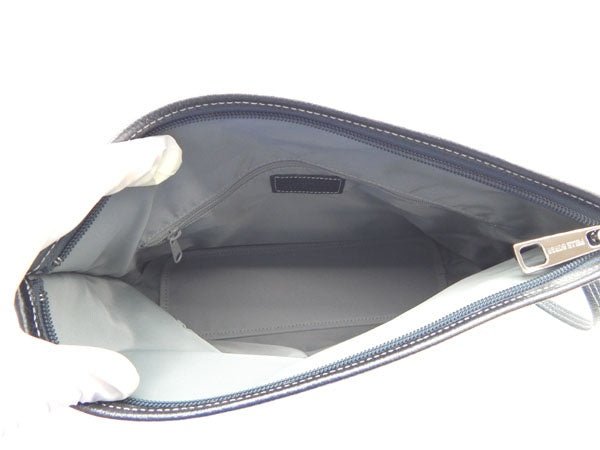 PELLE BORSA クロスボディ ショルダー ミニバッグ Alive アライブ ネイビー - 安心保証・業界最安値の販売 福助